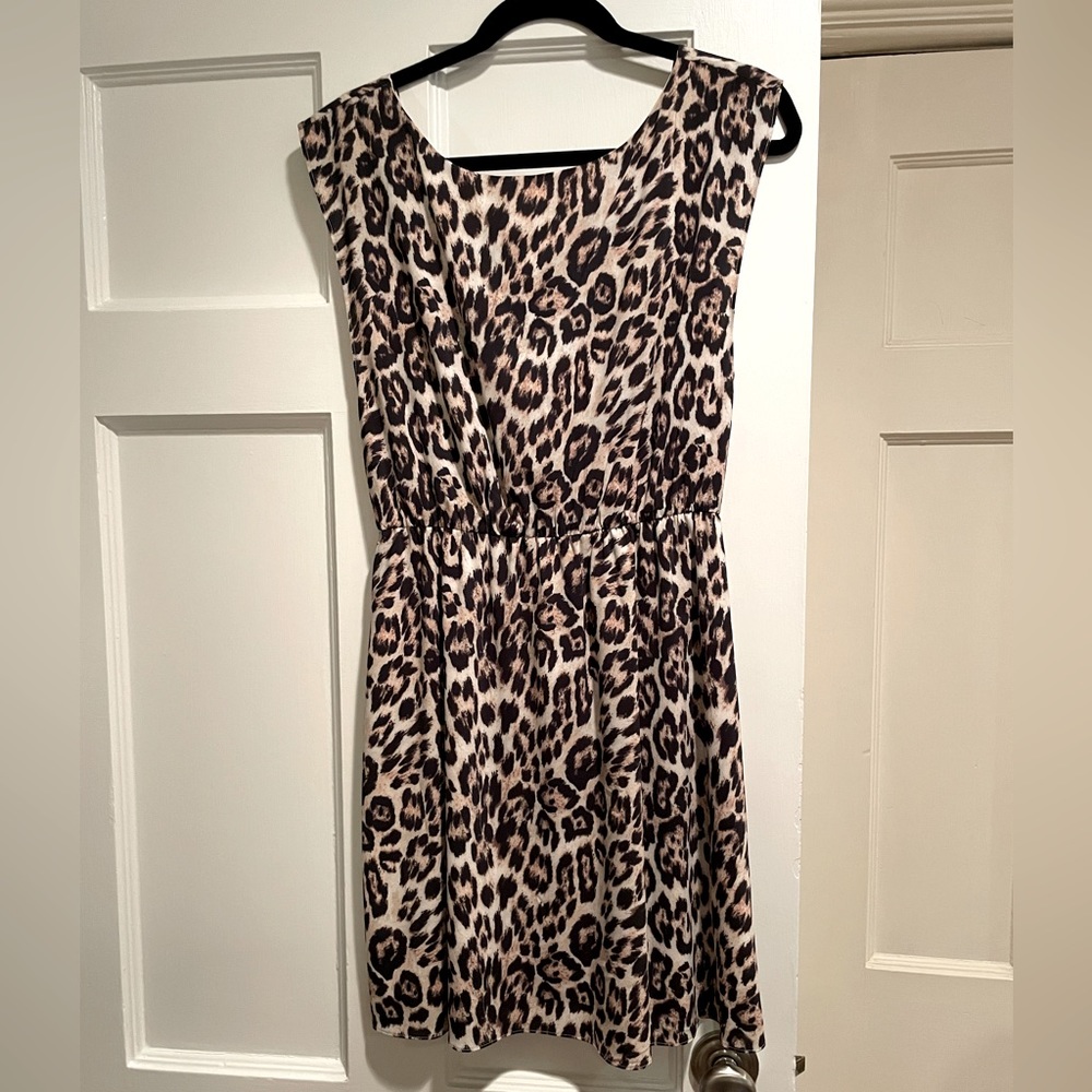 Alice and Olivia Leopard Dress